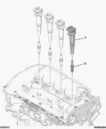 PEUGEOT (DF-PSA) 5960 93 - Свічка запалювання avtolavka.club