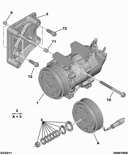 Suzuki 6453 LF - Компресор, кондиціонер avtolavka.club