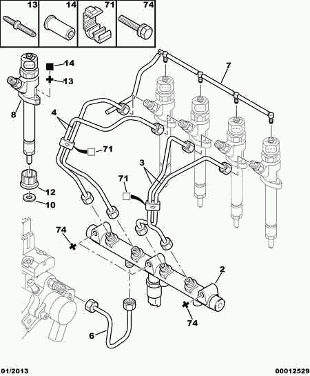 CITROËN 1982 F1 - Шайба теплового захисту, система уприскування avtolavka.club