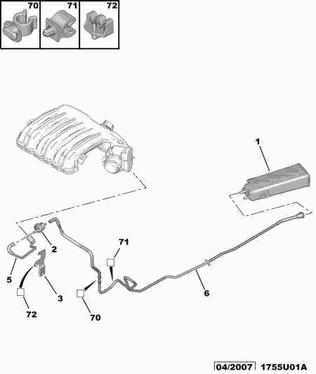 JAPCAR 1507 71 - ESS VAPOR ABSORBER avtolavka.club