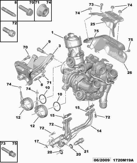 PEUGEOT 0379.64 - Кільце ущільнювача, нарізна пробка мастилозливного отвору avtolavka.club