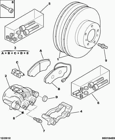 FIAT 4246 Z1 - Гальмівний диск avtolavka.club