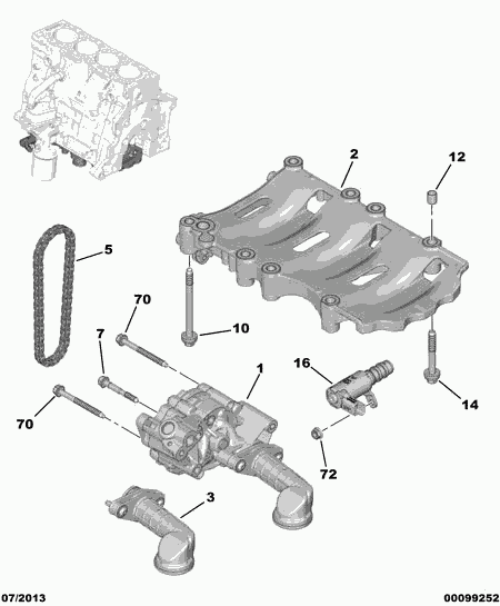 DS 96 781 813 80 - Клапан регулювання тиску масла avtolavka.club