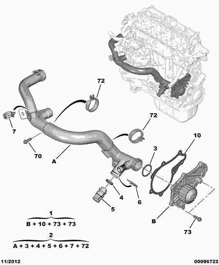 Vauxhall 16 094 176 80 - Комплект ременя ГРМ avtolavka.club