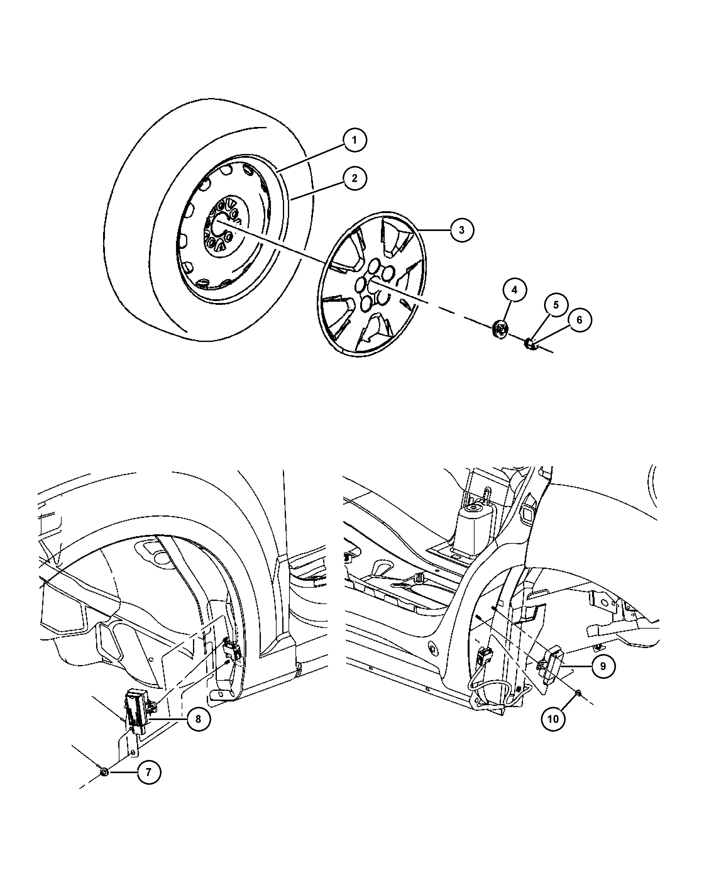 Chrysler 650 4672 - Гайка кріплення колеса avtolavka.club