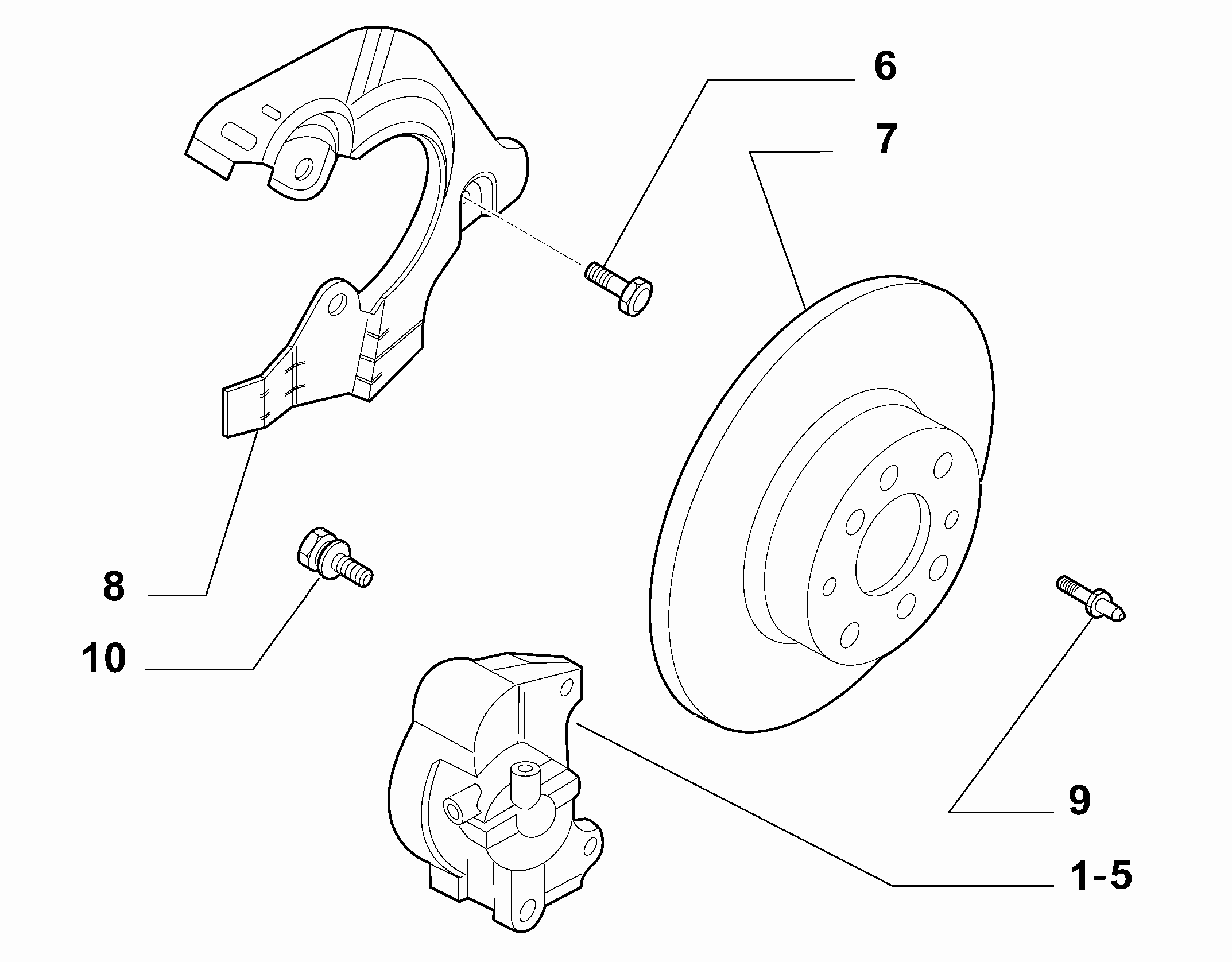 FIAT 46455892 - Гальмівний диск avtolavka.club