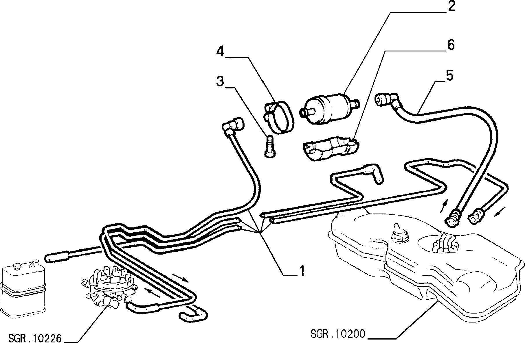 Opel 46 523 087 - Паливний фільтр avtolavka.club