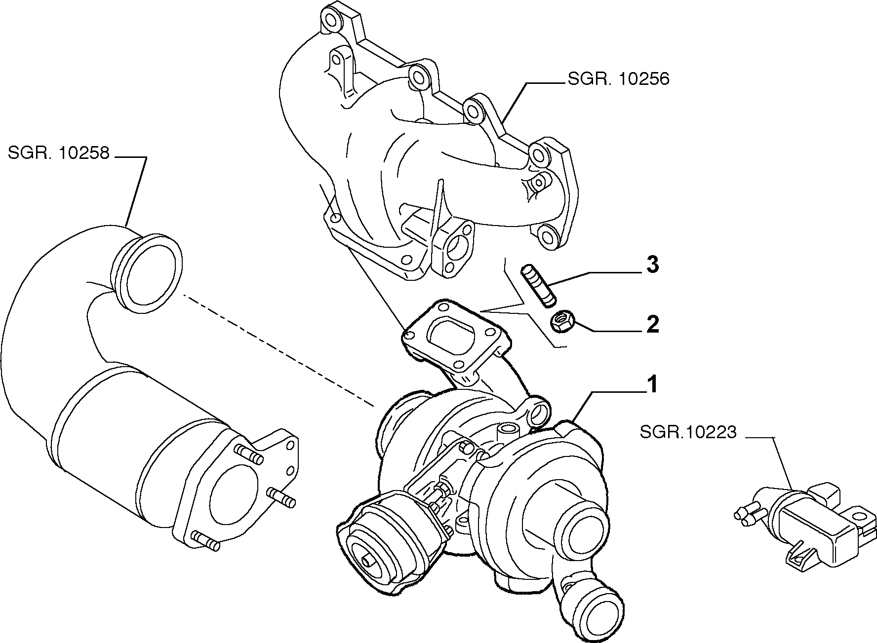 Abarth 46786078 - Група корпусу, компресор avtolavka.club