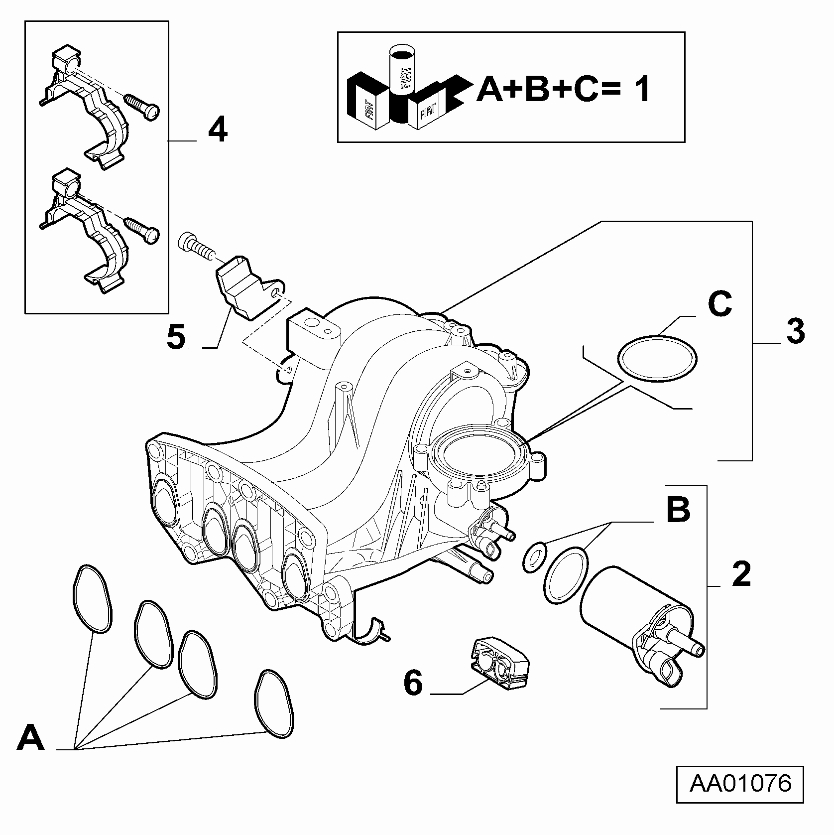 Lancia 77364869 - Датчик, тиск наддуву avtolavka.club