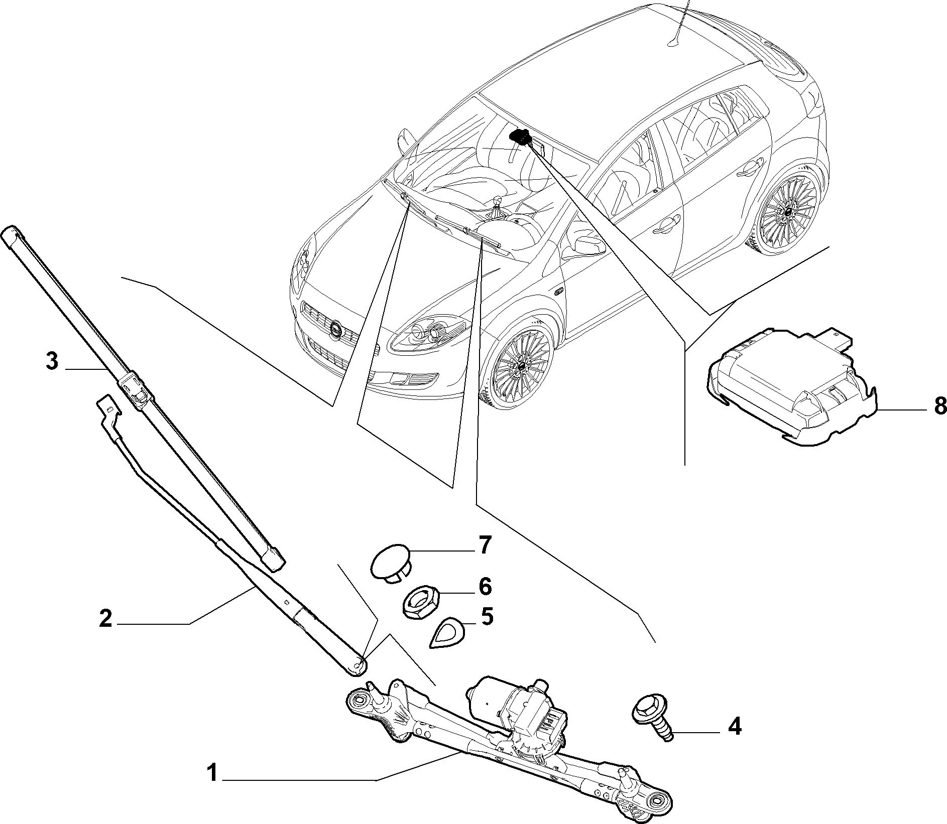 FIAT 51757840 - Система очищення вікон avtolavka.club