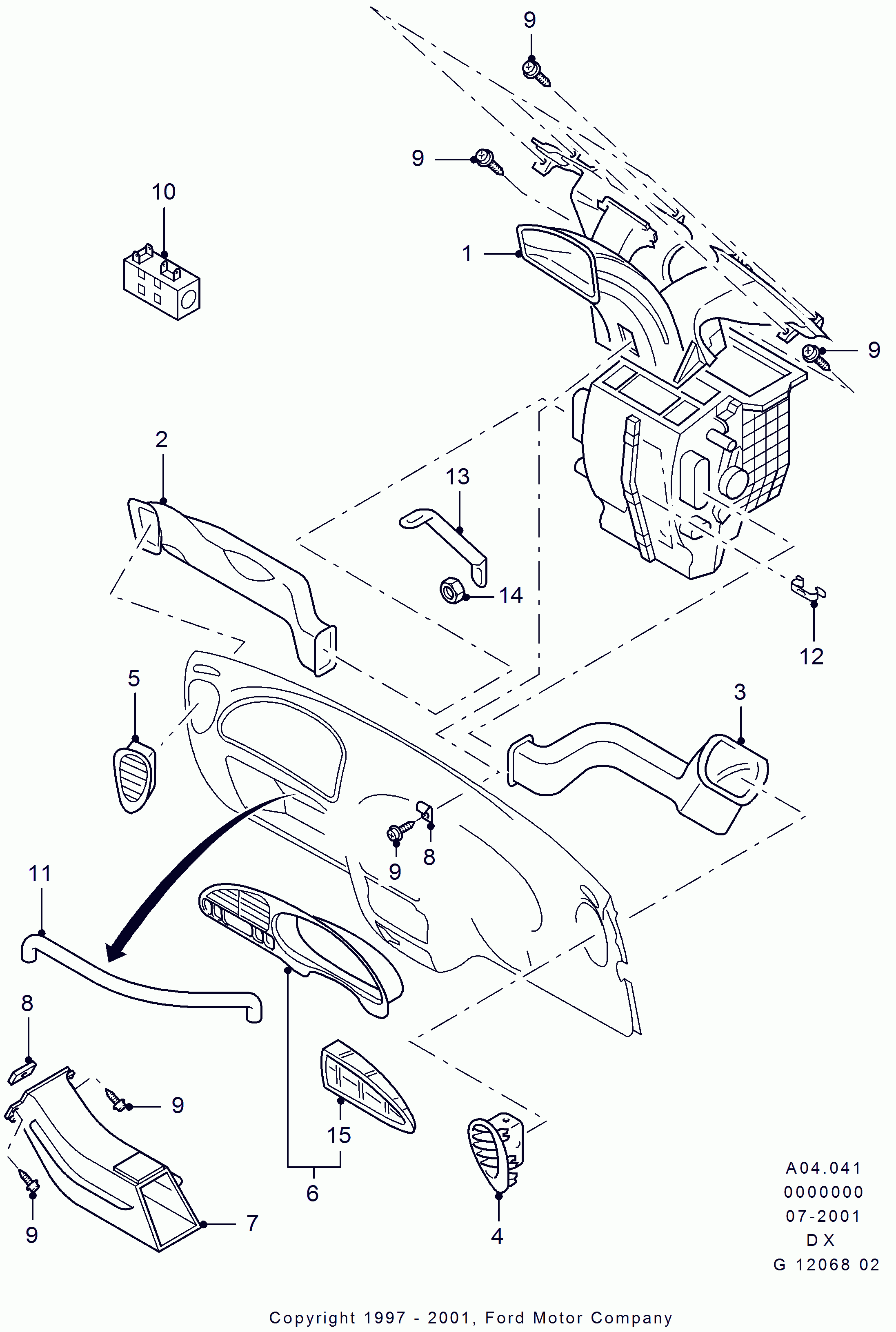 FORD 101 72 01 - Brace avtolavka.club