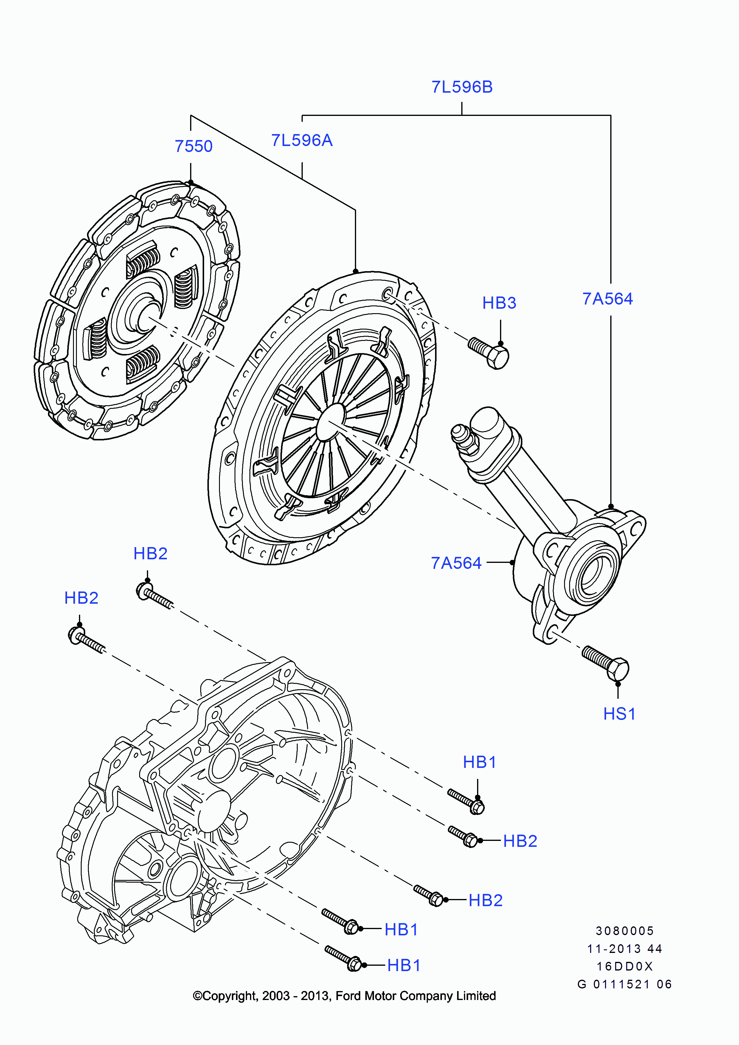 GEO 1672433 - Комплект зчеплення avtolavka.club