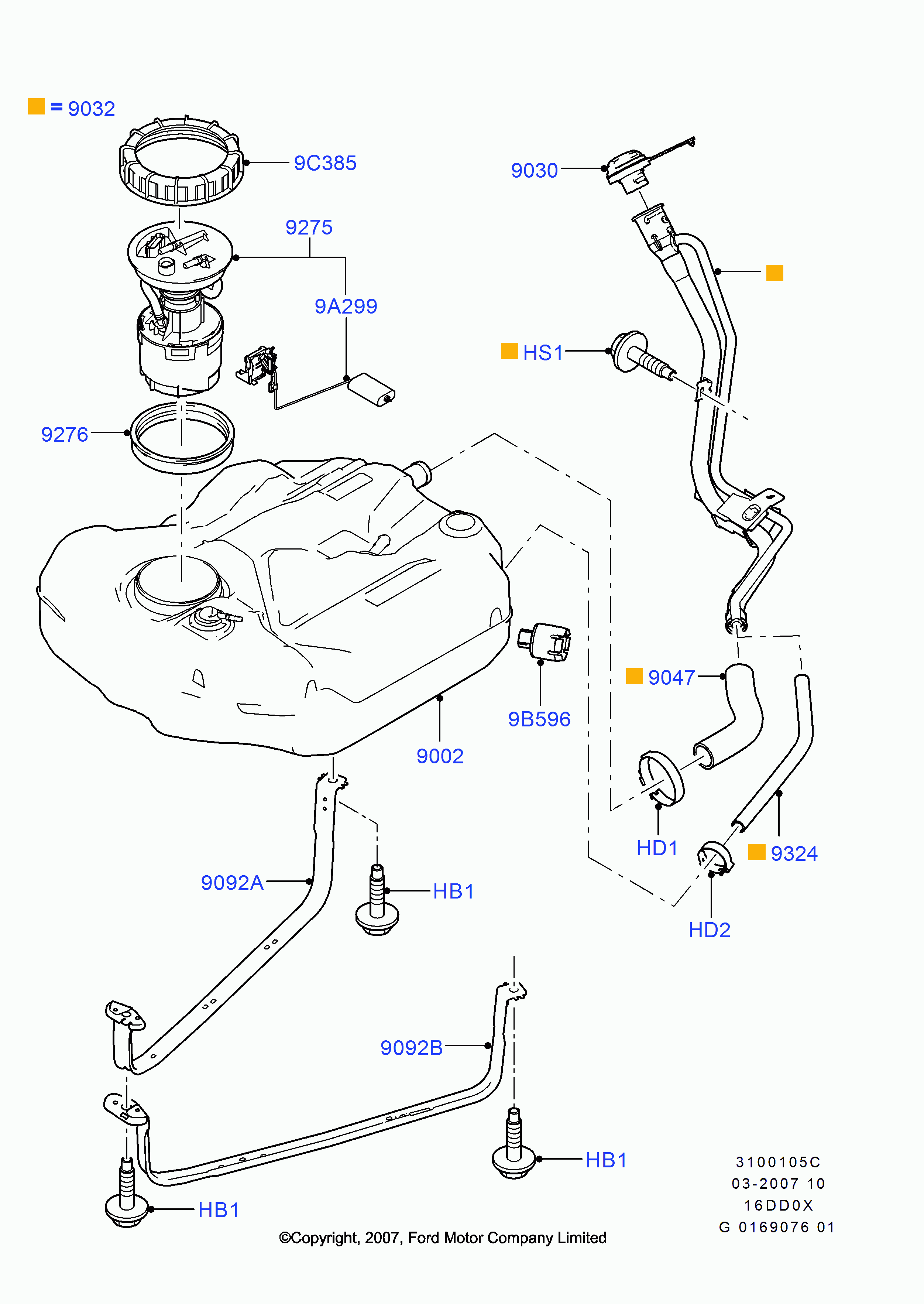 FORD 1447513 - Датчик, рівень палива avtolavka.club