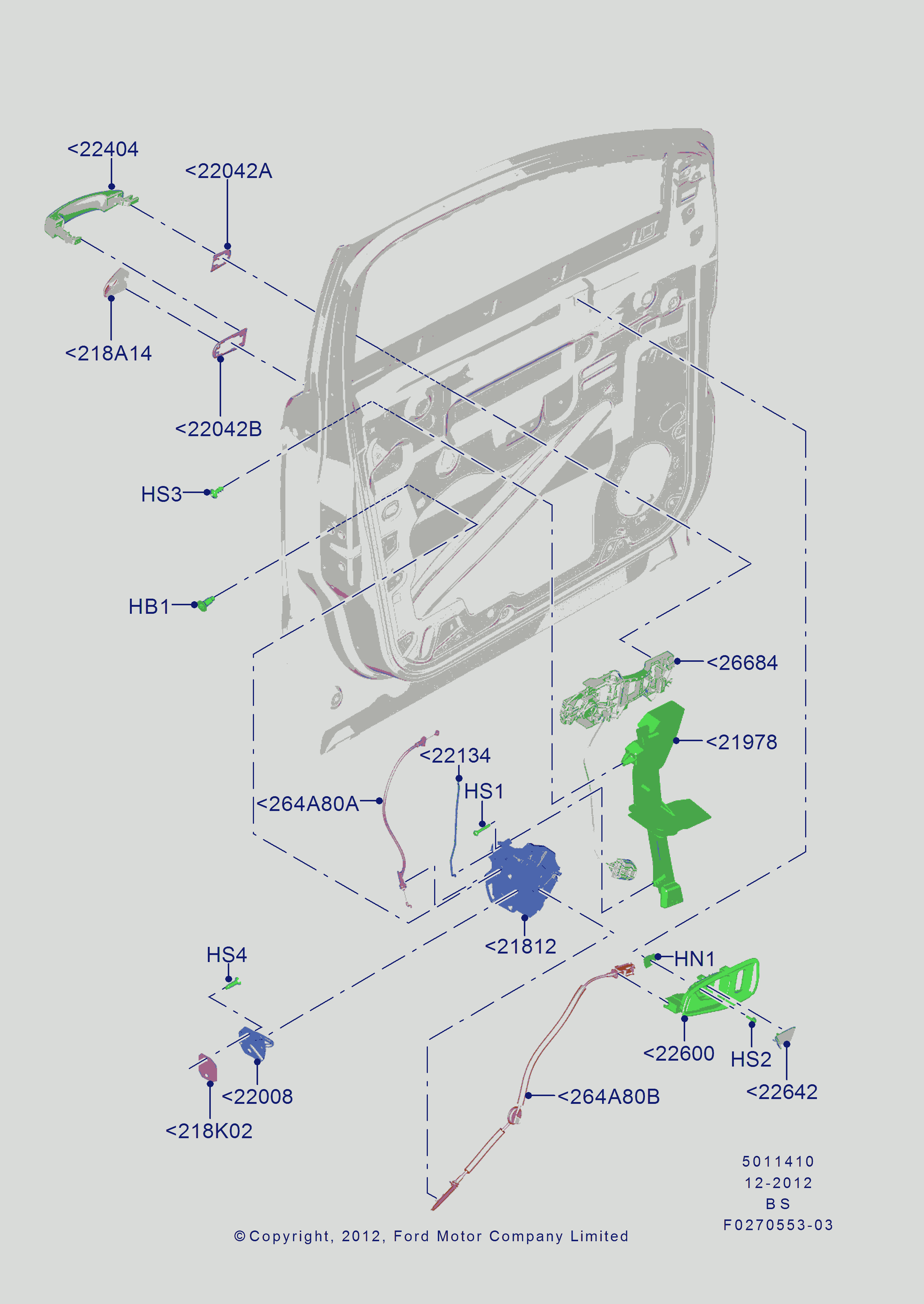 FORD 1772033 - Ручка двері avtolavka.club