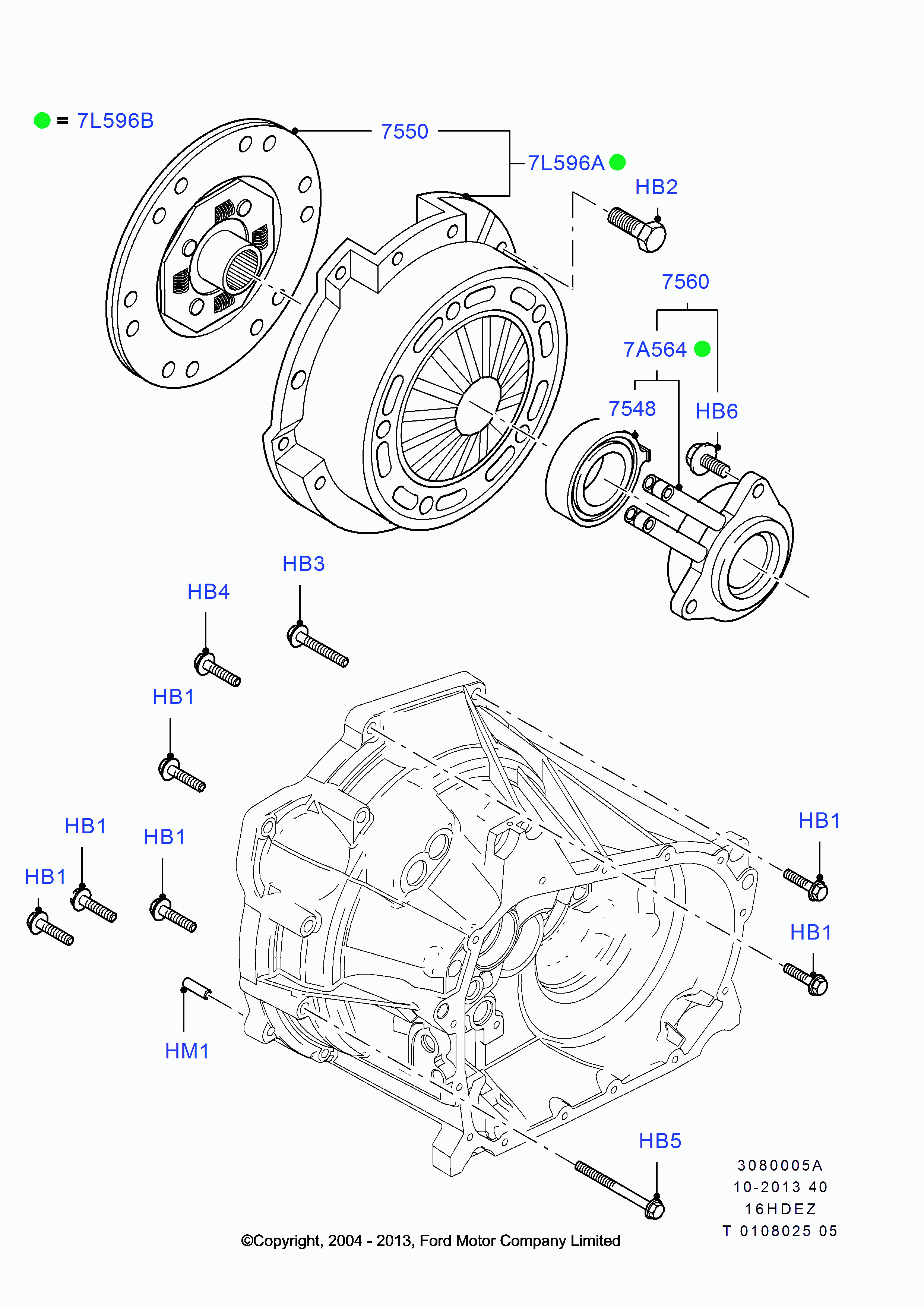 FORD 1679189 - Диск зчеплення avtolavka.club