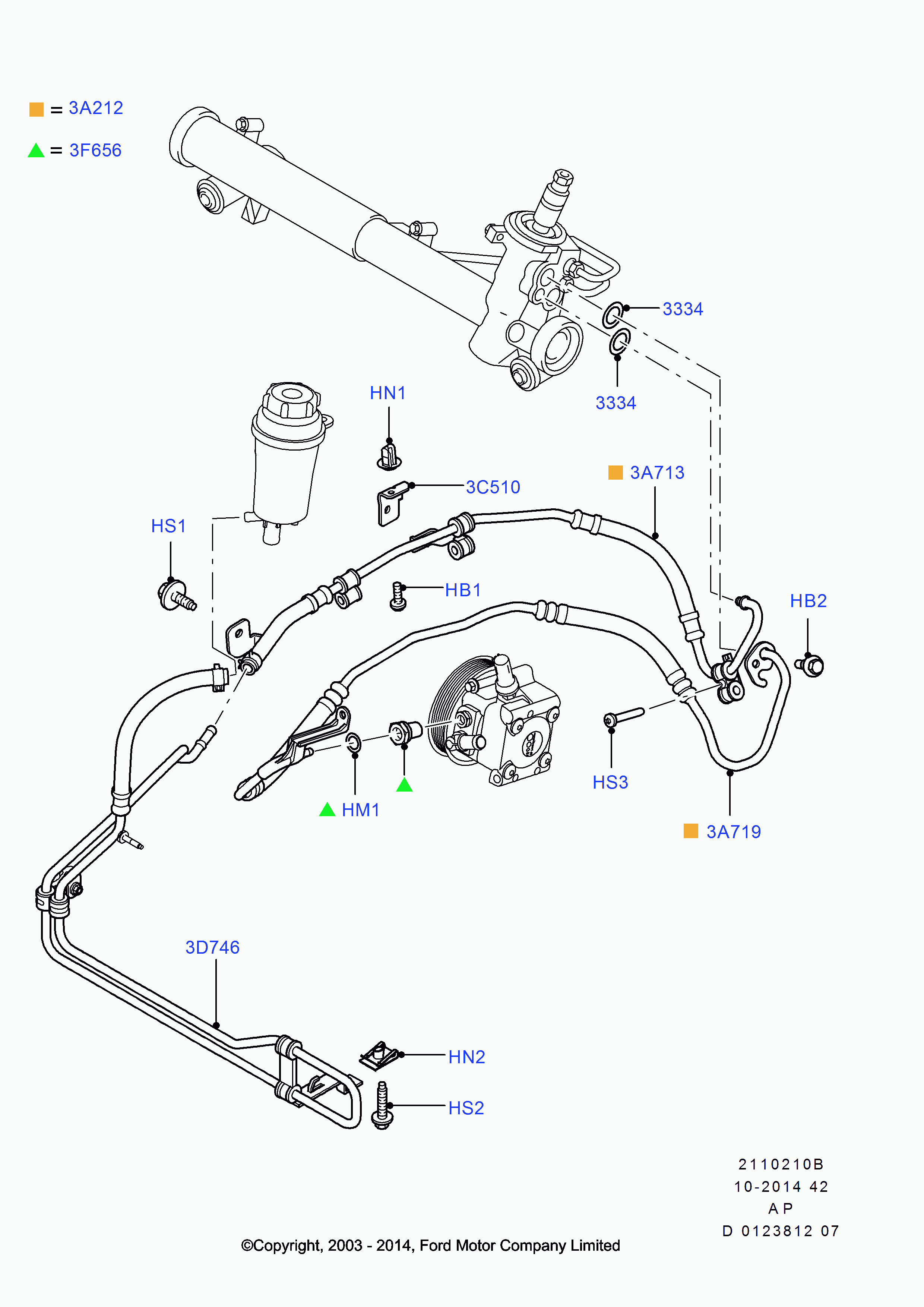 FORD 1332662 - Кільце ущільнювача, трубка охолоджуючої рідини avtolavka.club