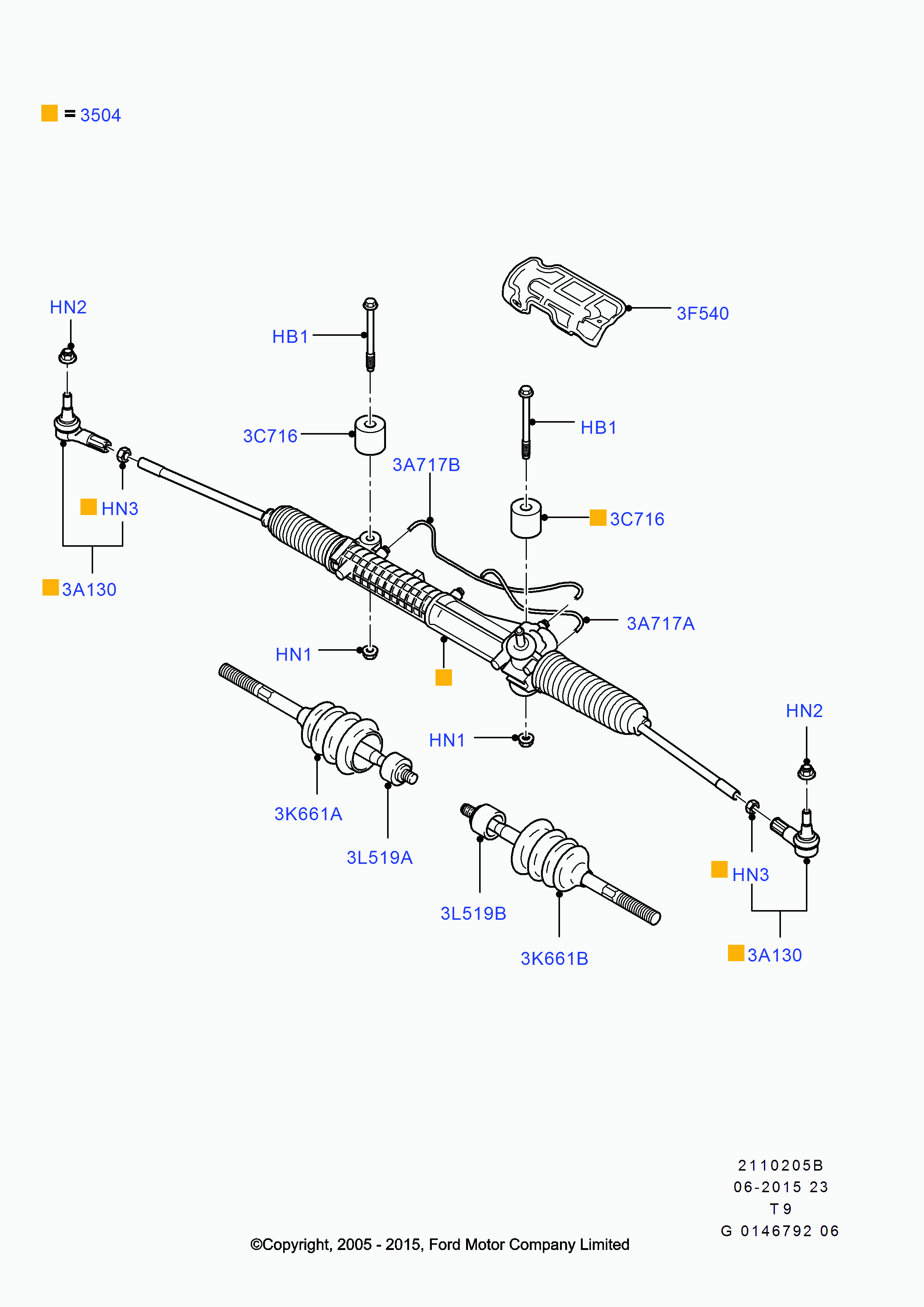 FORD 1370728 - Підвіска, кермове управління avtolavka.club