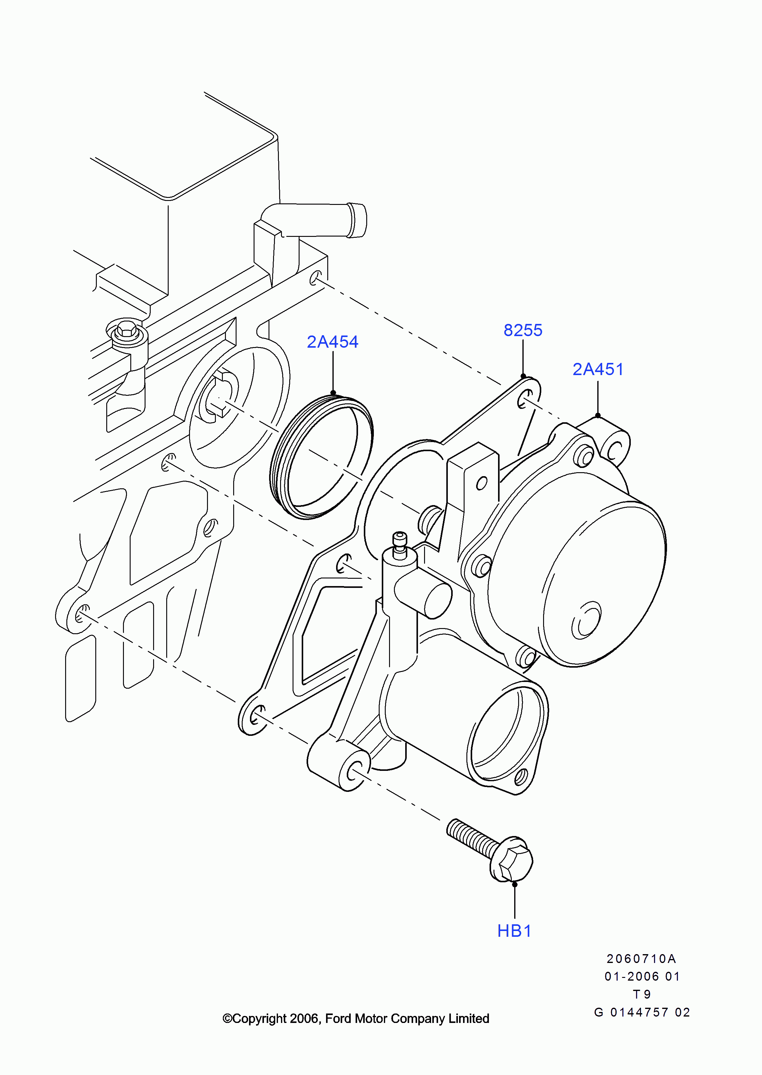 FORD 1 468 762 - Вакуумний насос, гальмівна система avtolavka.club