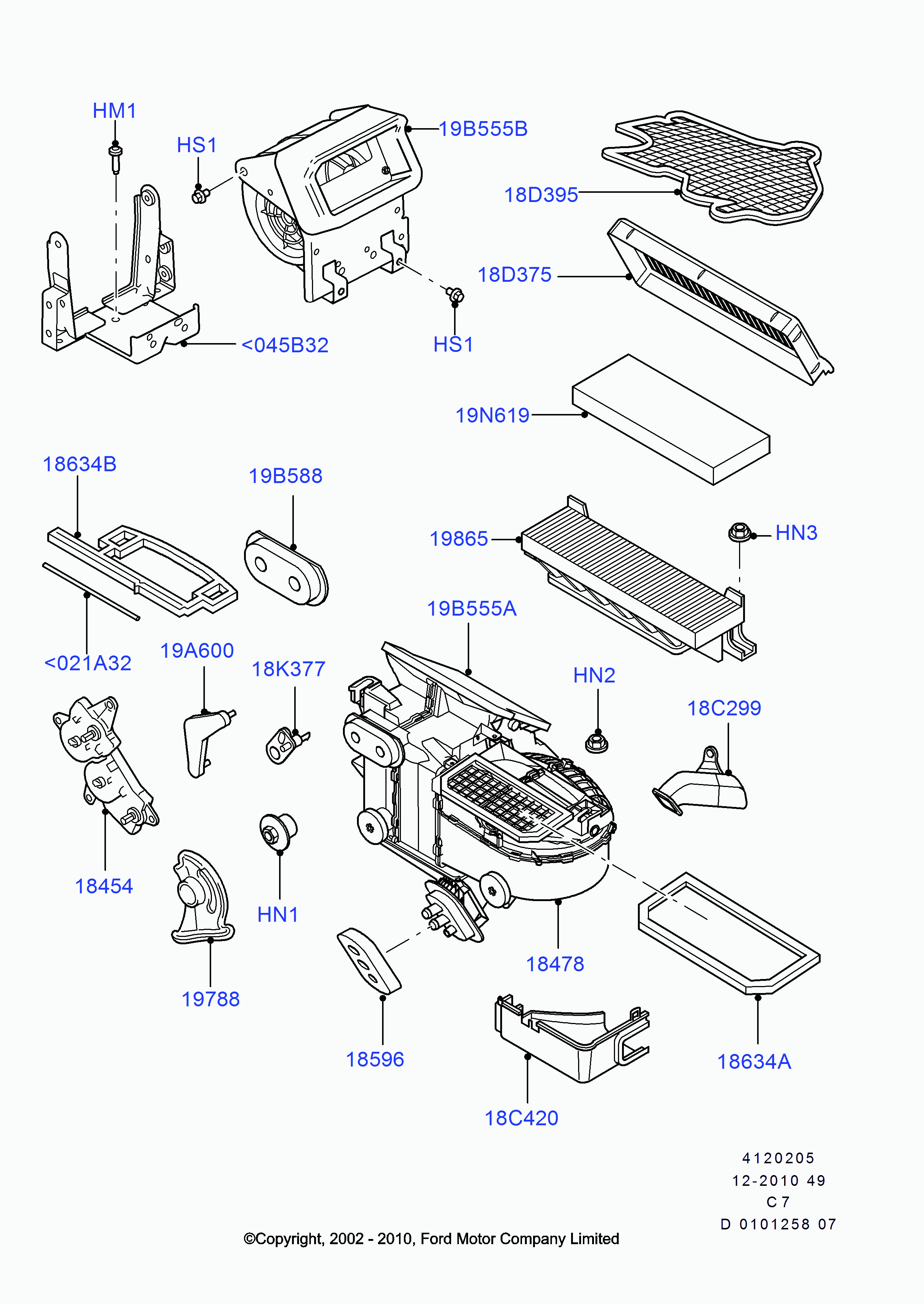 FORD 1121106 - Фільтр, повітря у внутрішній простір avtolavka.club