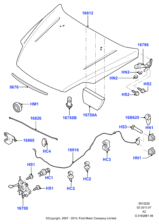 FORD 1469592 - Капот двигуна avtolavka.club