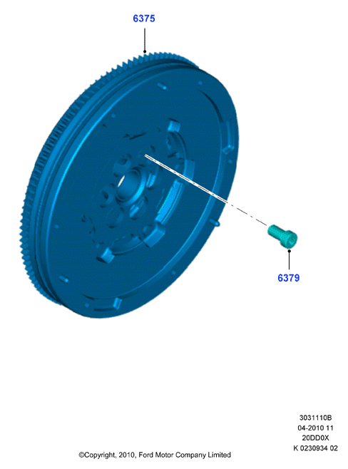 FORD 1827370 - Маховик avtolavka.club