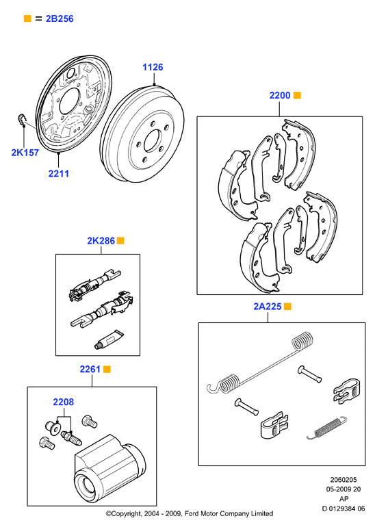 FORD 1385739 - Колісний гальмівний циліндр avtolavka.club