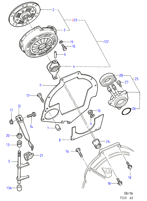 FORD 5022644 - Комплект зчеплення avtolavka.club