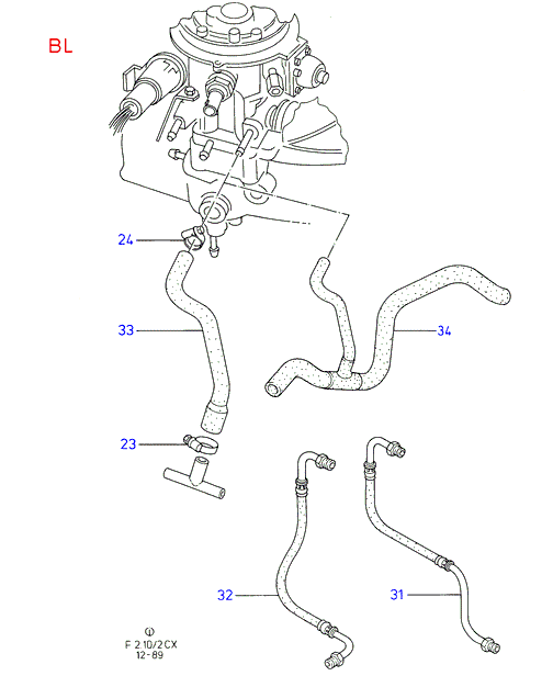 FORD 6895396 - Шланг радіатора avtolavka.club