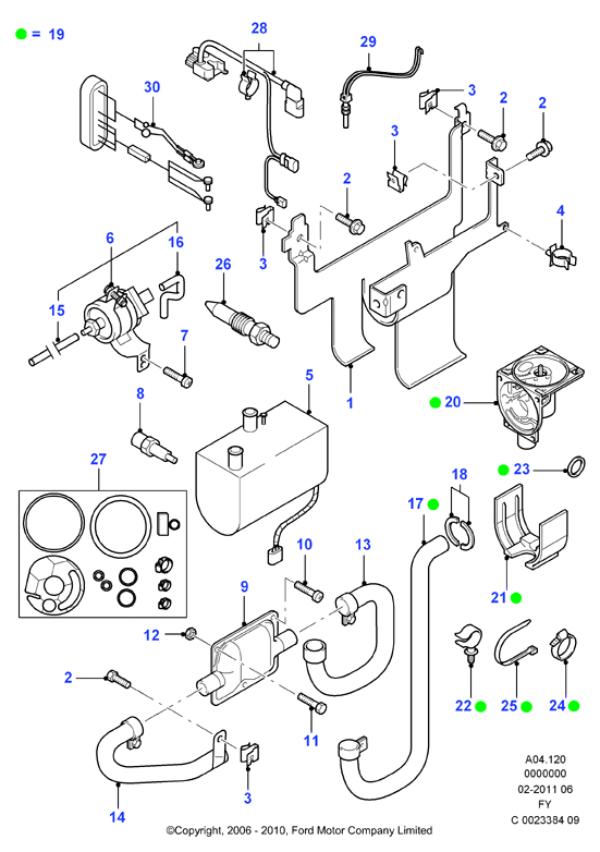 NISSAN 4407490 - Теплообмінник, опалення салону avtolavka.club