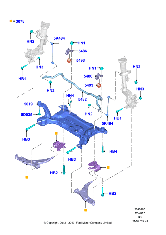 FORD 1793236* - Важіль незалежної підвіски колеса avtolavka.club