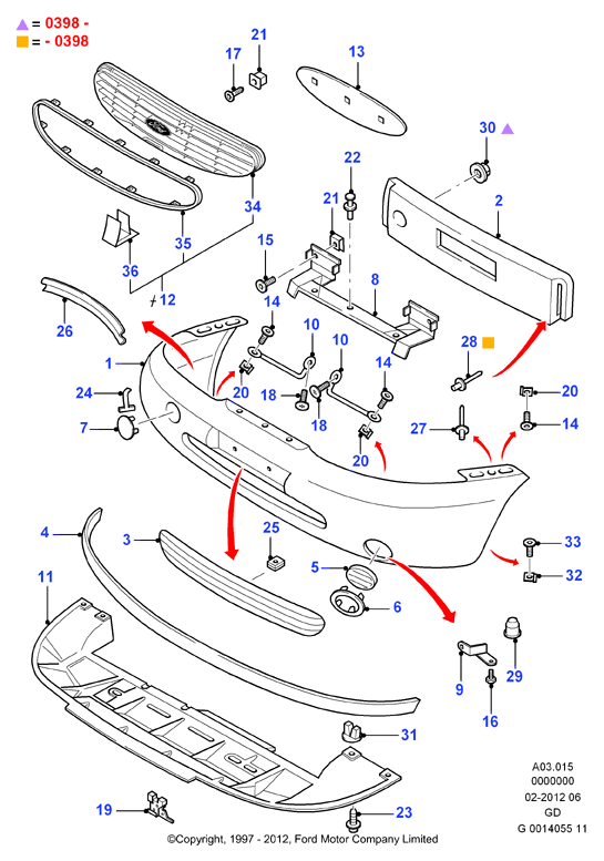 FORD 1102370 - Ізоляція моторного відділення avtolavka.club