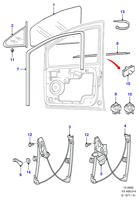 Seat 7199418 - Бокове вікно avtolavka.club