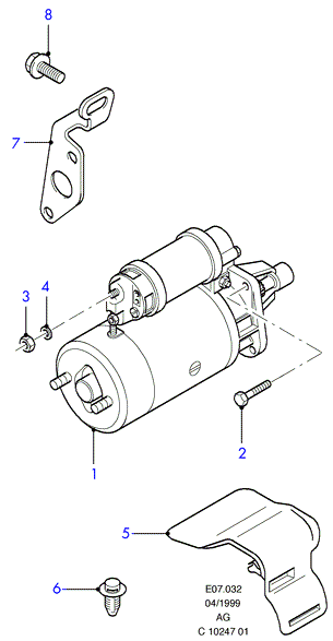 FORD 1416217 - Стартер avtolavka.club