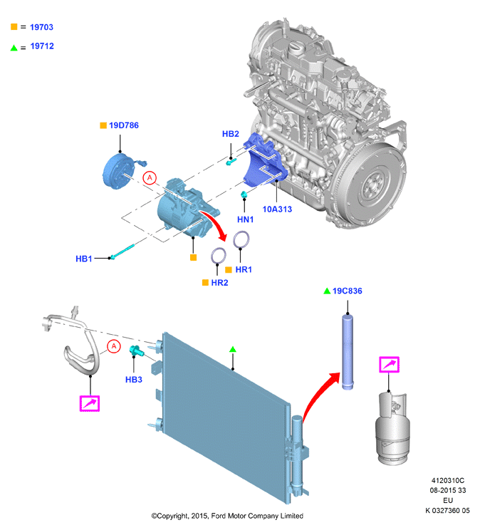 FORD 2069520 - Компресор, кондиціонер avtolavka.club