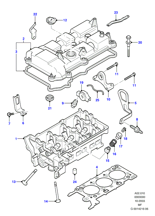 FORD 4411018 - Bolt - Cylinder Head avtolavka.club