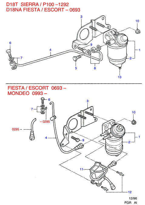 FORD 1096950 - Паливний фільтр avtolavka.club