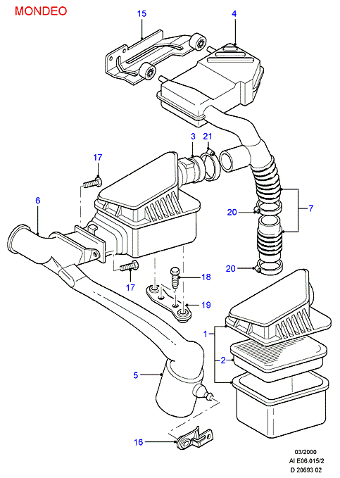 Eicher 1665421 - Повітряний фільтр avtolavka.club