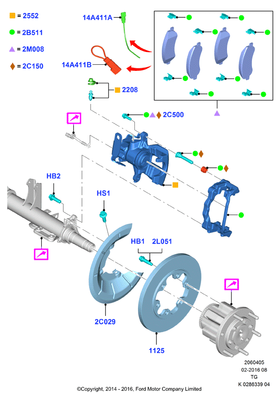 FORD USA 1 783 910 - Гальмівний диск avtolavka.club