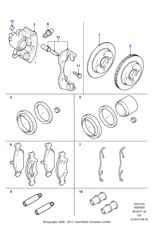 MAZDA 1112542 - Гальмівний диск avtolavka.club