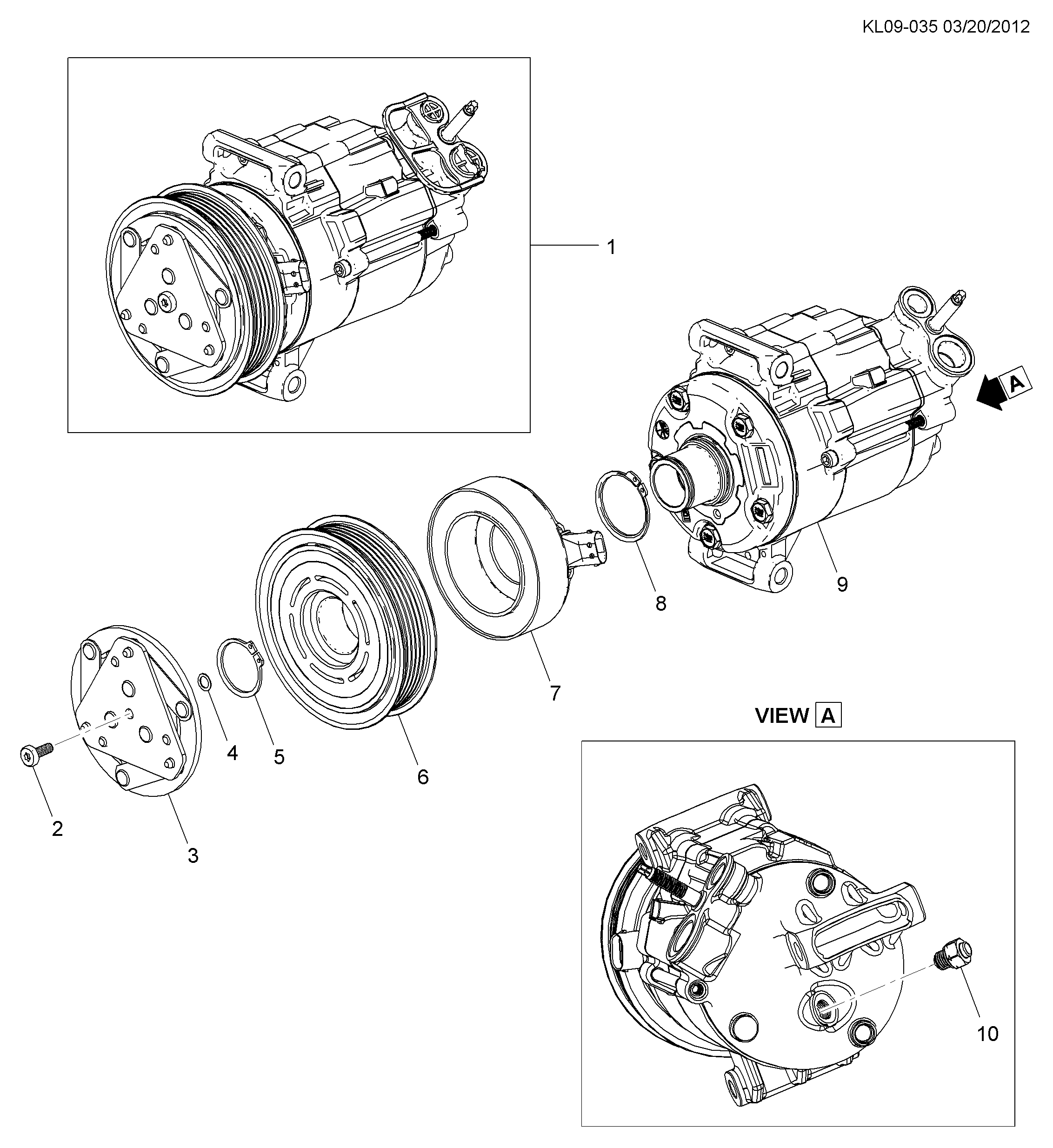 DAEWOO 93743409 - COIL,A/C CLU avtolavka.club