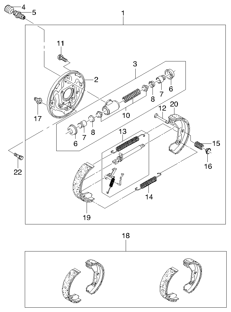 Opel S4520005 - Комплект гальм, барабанний механізм avtolavka.club