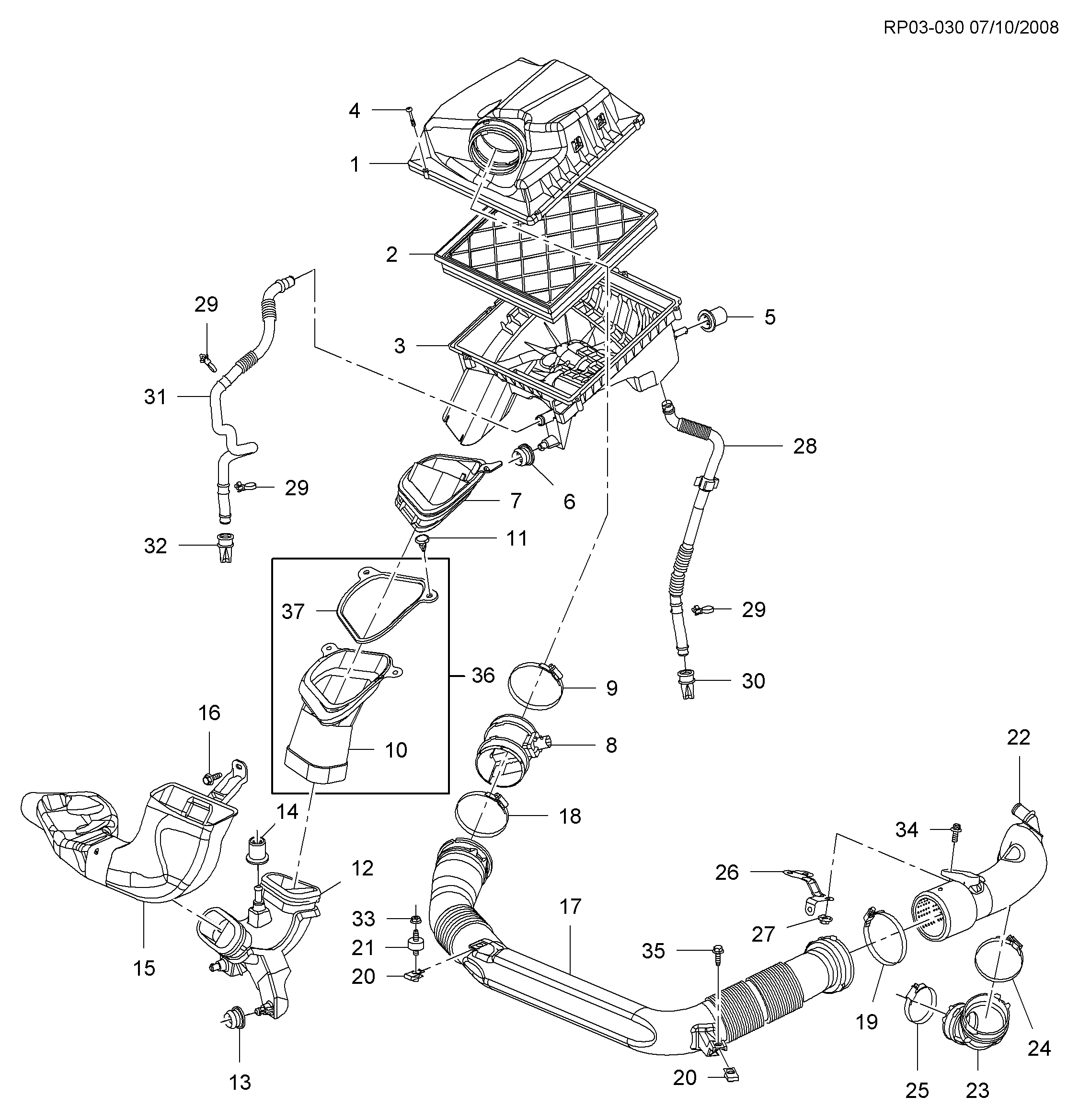 DAEWOO 55 562 426 - Датчик потоку, маси повітря avtolavka.club