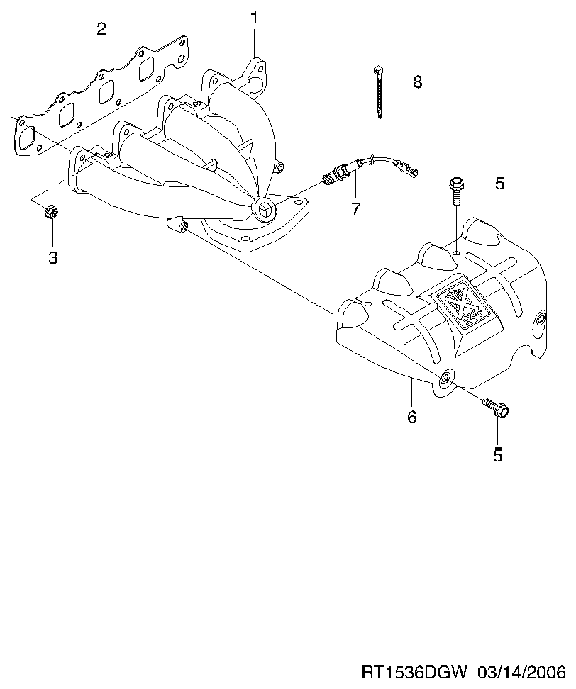 Opel 96333009 - Лямбда-зонд, датчик кисню avtolavka.club