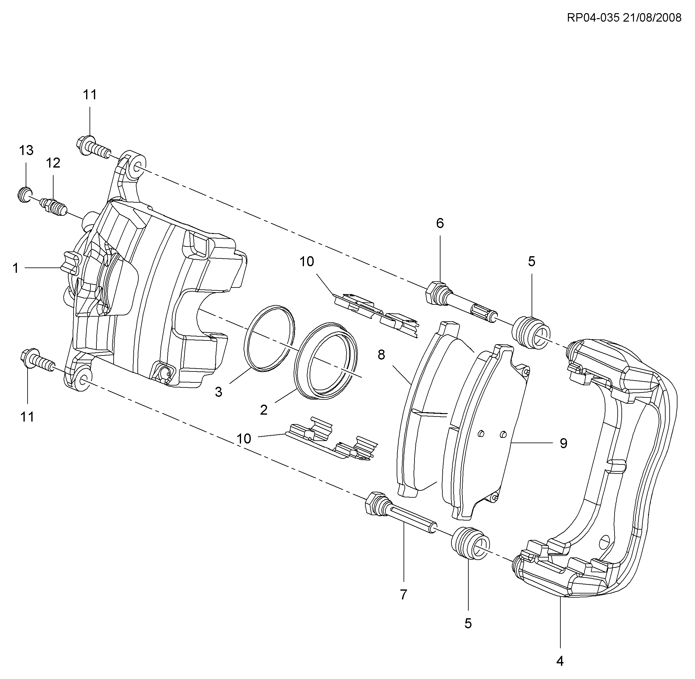 Berliet 13412810 - Гальмівні колодки, дискові гальма avtolavka.club