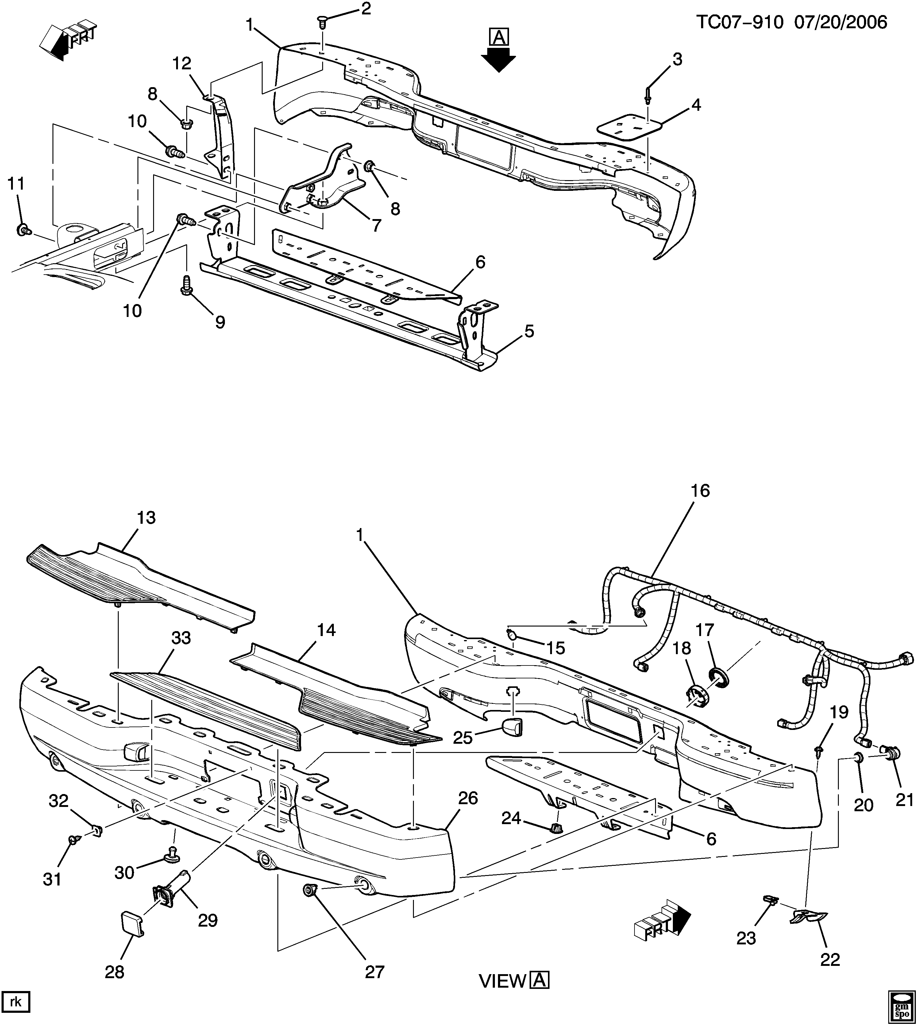 Chevrolet 15239247 - Датчик, система допомоги при парковці avtolavka.club