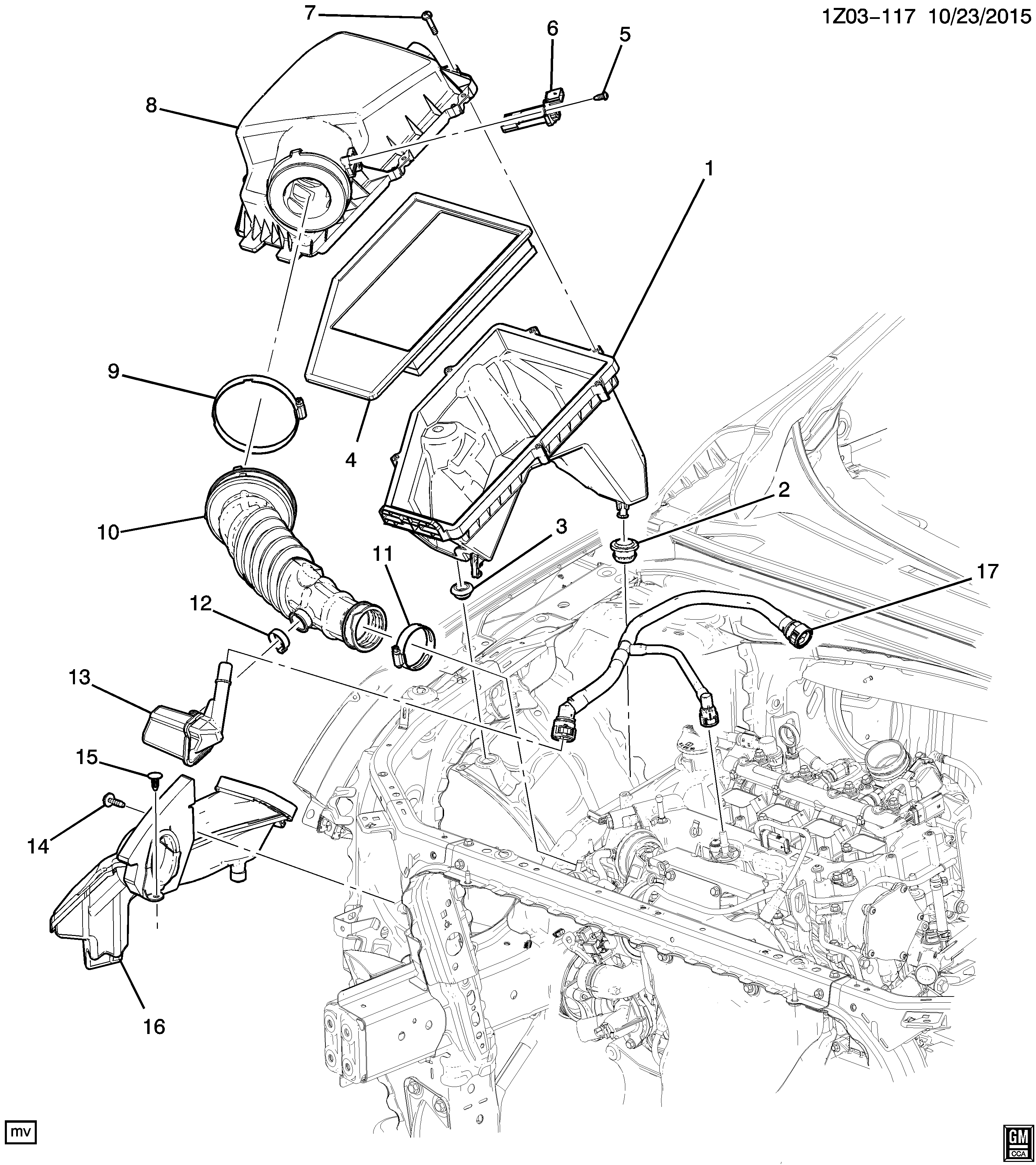 Opel 23366103 - SENSOR,MASS AIRFLOW(MATING CONN W/ 8-WAY CONN 13583440 (W/LEADS) avtolavka.club