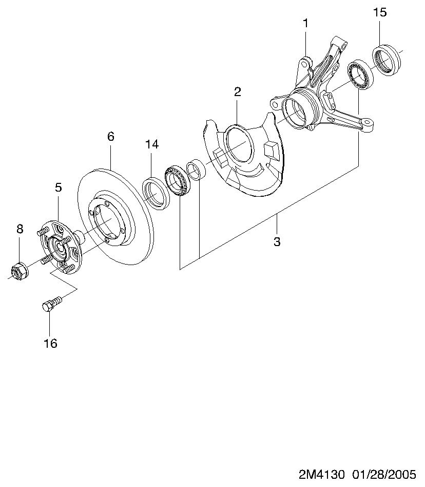 DAEWOO 96455424 - Гальмівний диск avtolavka.club