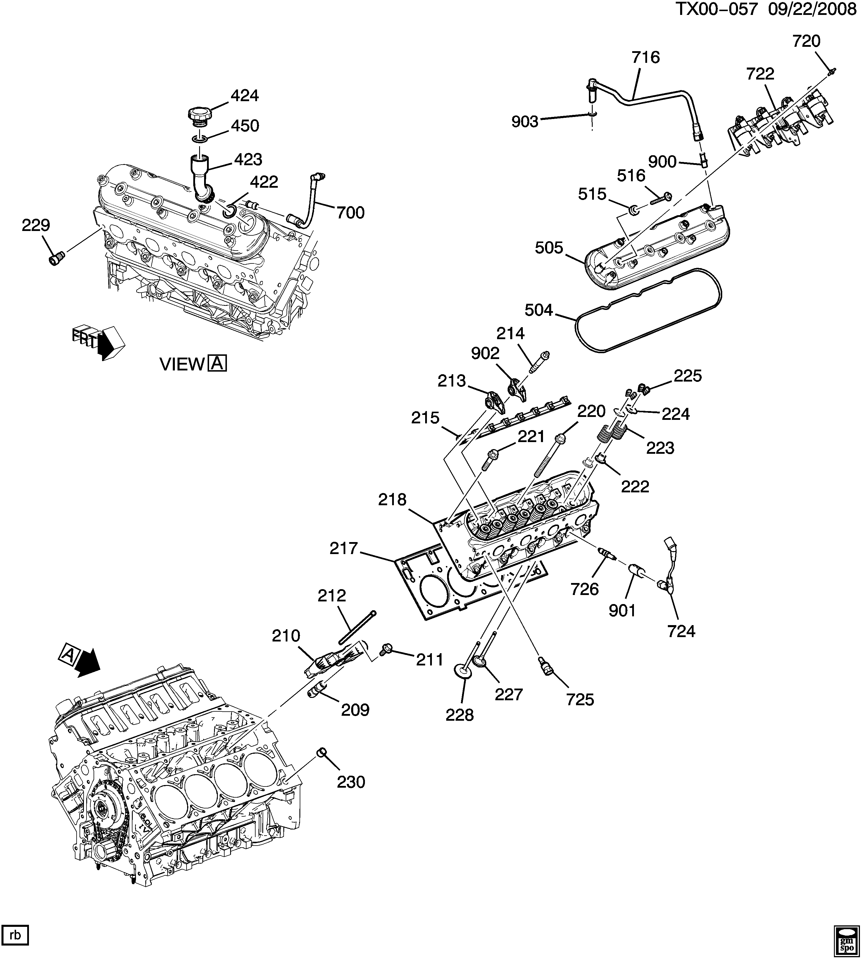 Chevrolet 12610046 - Прокладка, головка циліндра avtolavka.club