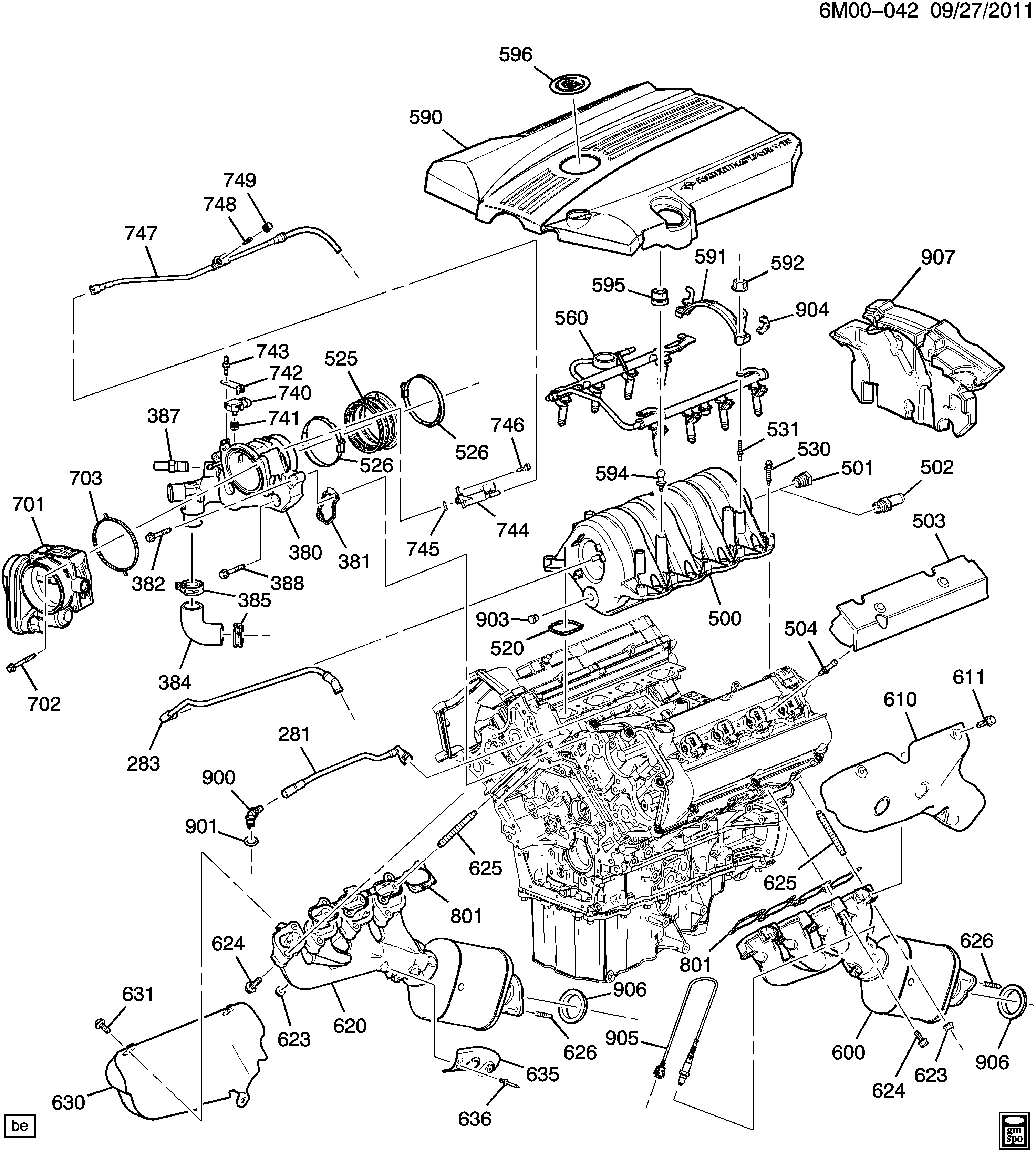 Cadillac 12576549 - SEAL,THROT BODY(ACDelco #217-1618) avtolavka.club