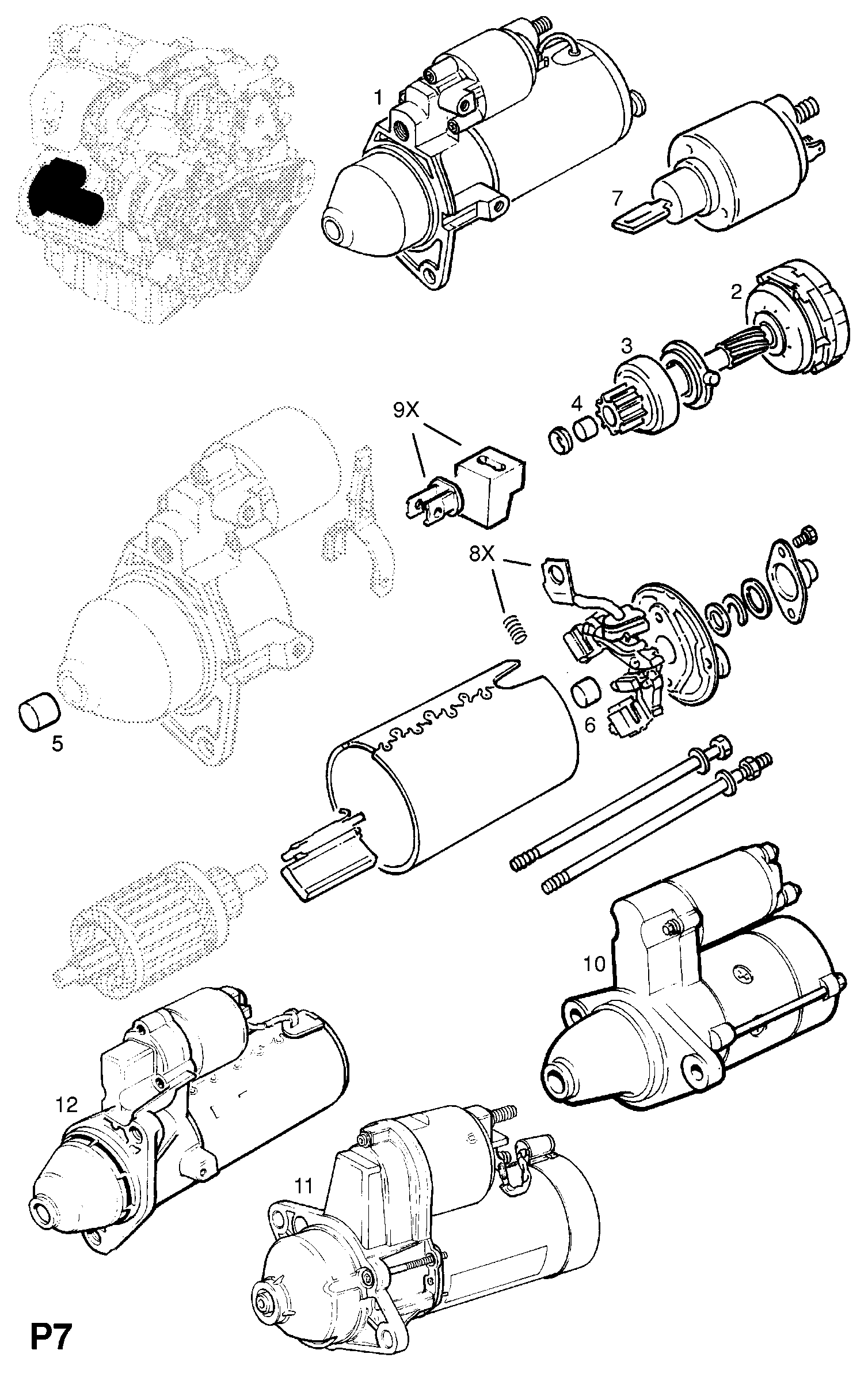 Opel 6202094 - Стартер avtolavka.club